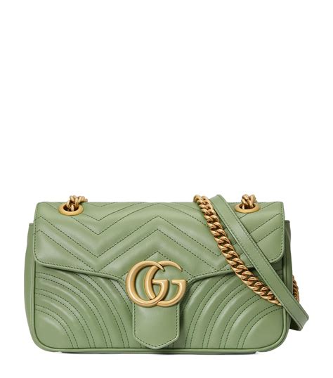 green gucci bag marmont|what makes gucci marmont bag.